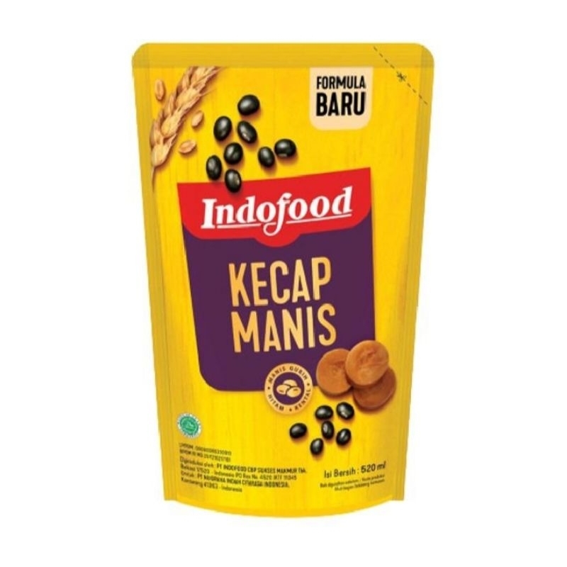 

° Indofood Kecap Manis Pouch 520ml