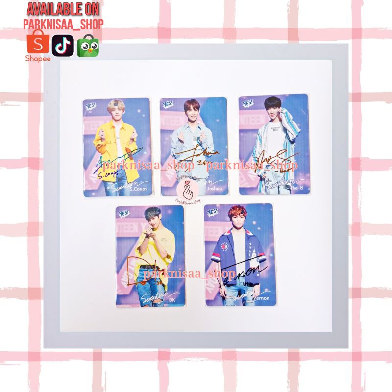 Photocard PC signed sign rare hd gatcha lucky draw ld benefit yescard magazine Hongkong Bene yes HK 