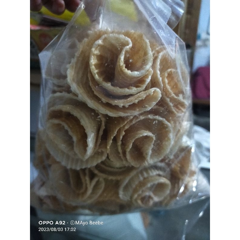 

opak contong rasa jahe wijen enak gurih murah