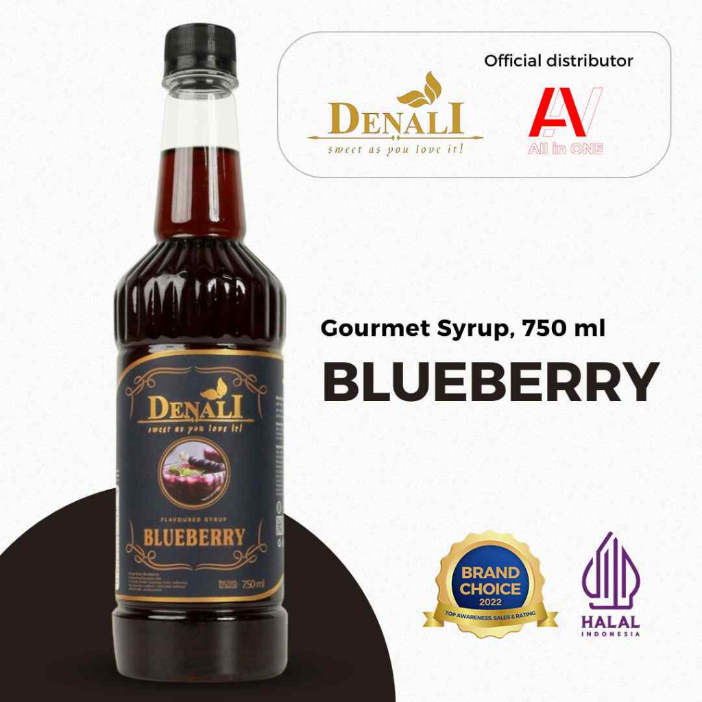 

Syrup Denali 750 ml - Blueberry