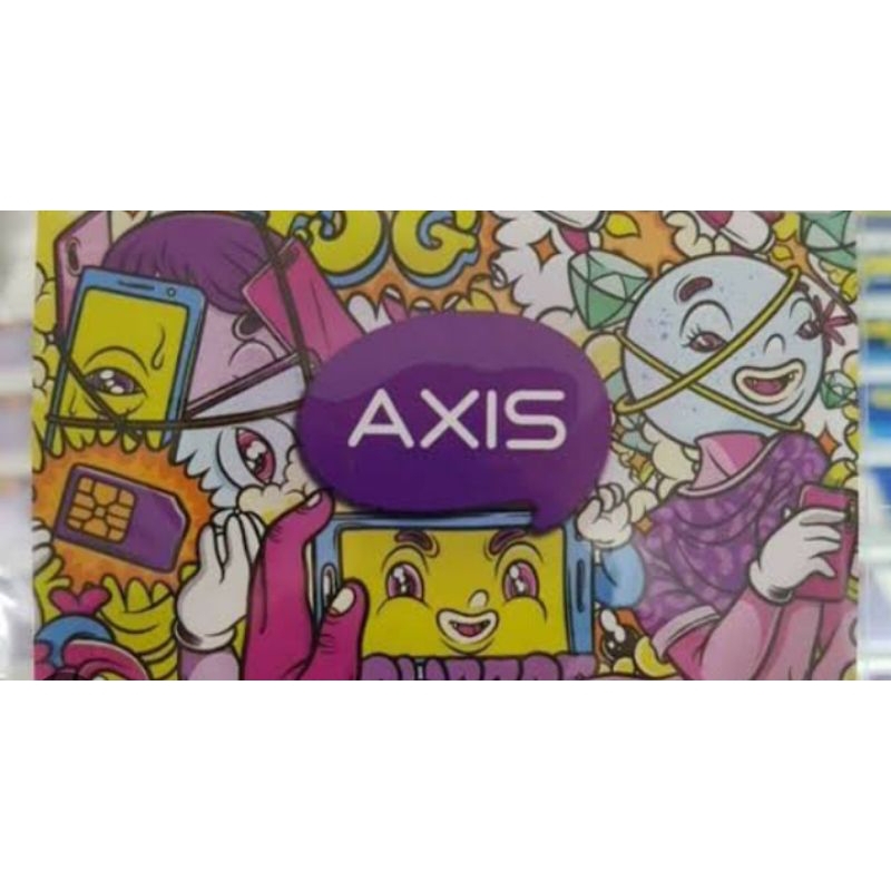 kartu perdana axis (tanpa kuota)