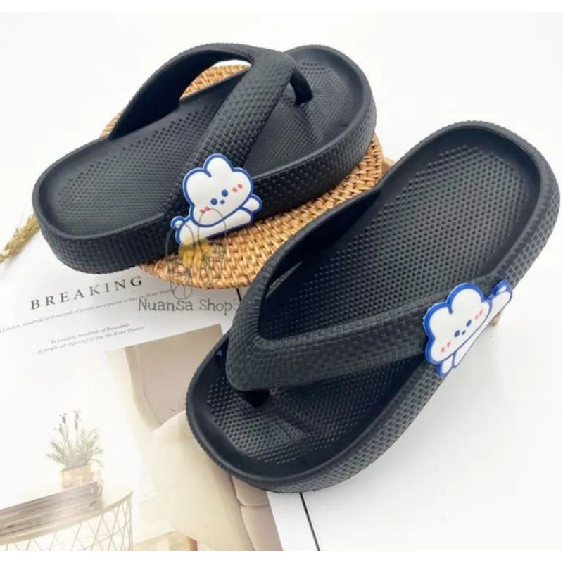 Sandal Eva Hilo's 810 Sendal Japit Cewek Karet Anti licin Pyhlon