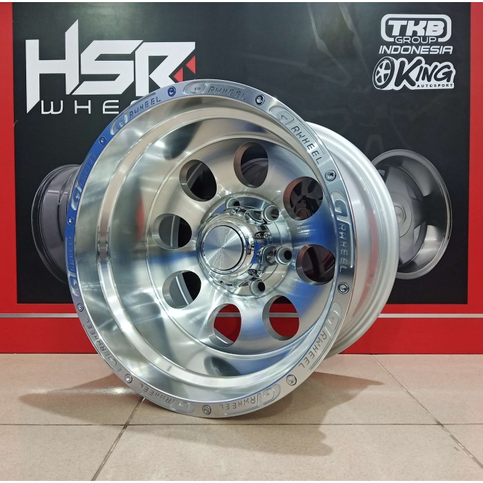 VELG OFFROAD TYPE DUFFY HSR RING15 HOLE6X139,7 BUAT HARDTOP PANTHER HILUX DMAX DLL