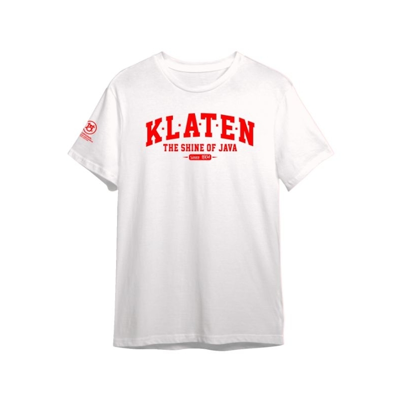 KAOS KLATEN PUTIH  KAOS UCUP KLATEN ORIGINAL