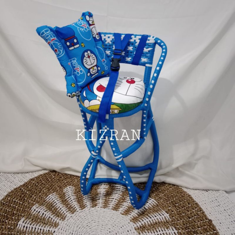[ FREE ONGKIR ] GRATIS Bantal Stang Boncengan Anak Motor Matic Dilengkapi Sabuk atau Belt Pengaman /