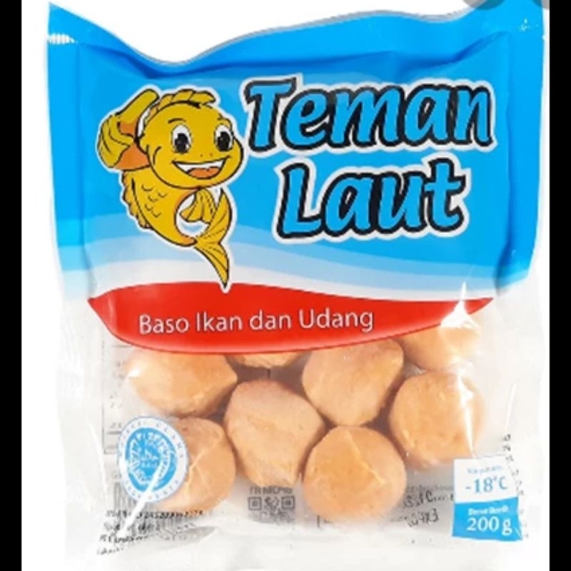 

Teman Laut Bakso Ikan dan Udang 200gr