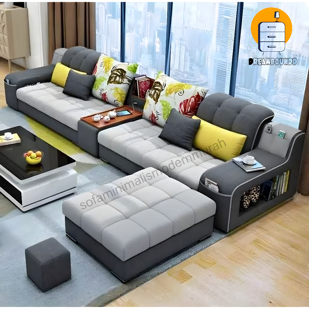 Sofa Minimalis Ruang Tamu Kecil - Sofa L Sudut - Kursi Ruang Tamu Minimalis