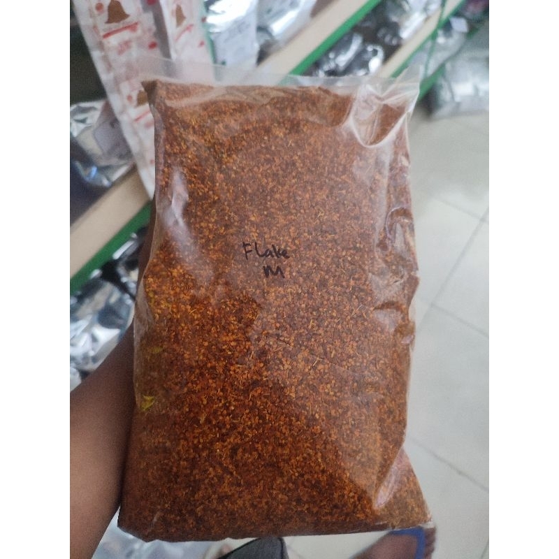 

cabe bubuk kasar pedas 1kg