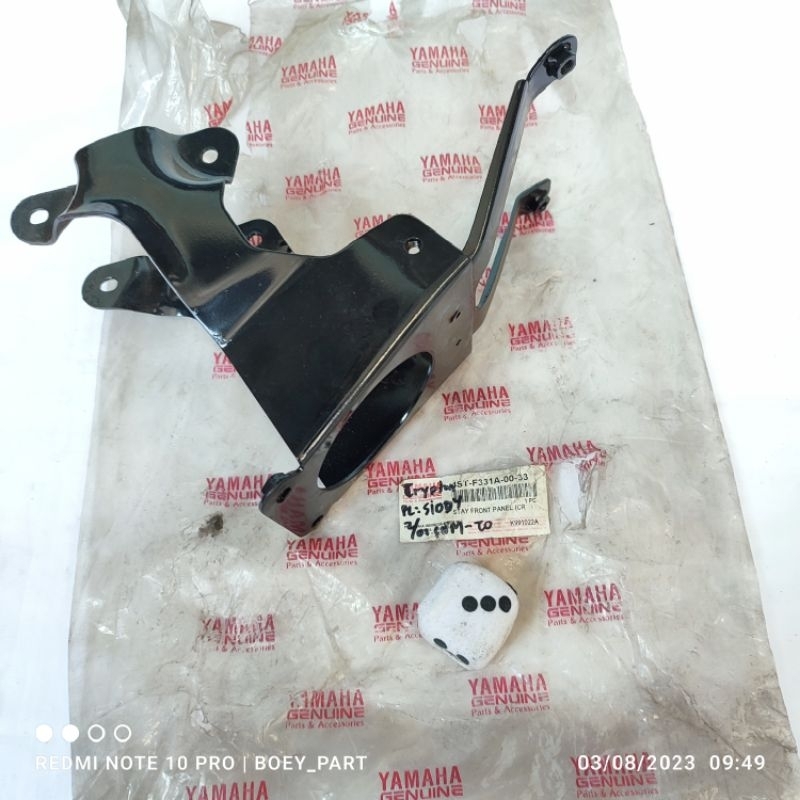 Brecket breket dudukan stay panel dasi tameng yamaha crypton cripton original nos