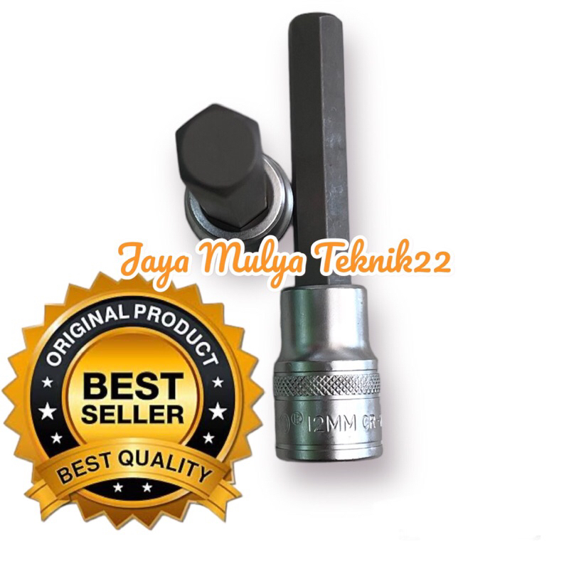 Mata Sock L 12 MM / Kunci baut roda mobil variasi / Alat bengkel
