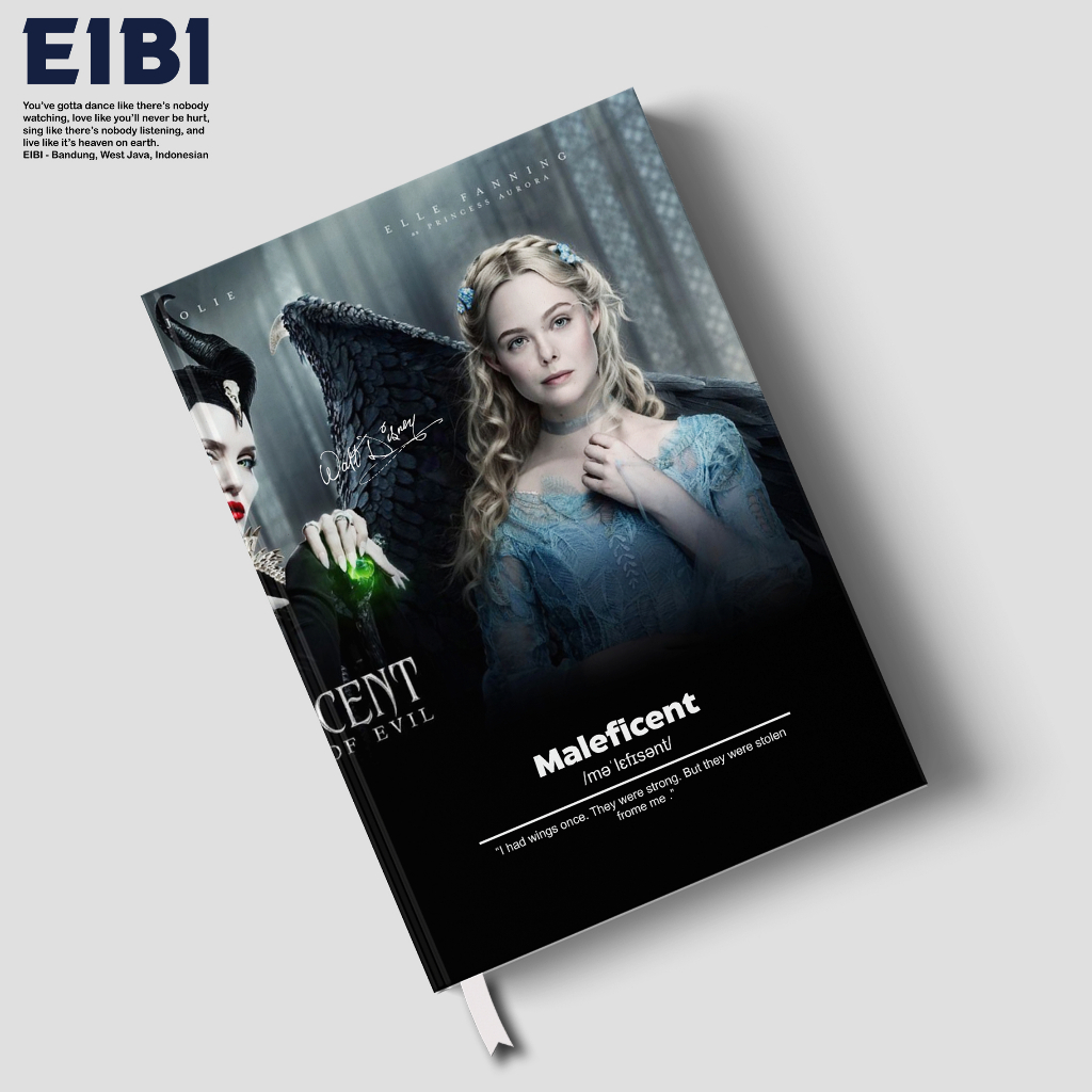 

Eibibook Buku Tulis Catatan Notebook Hardcover Disney Series Maleficent Mistress Of Evil