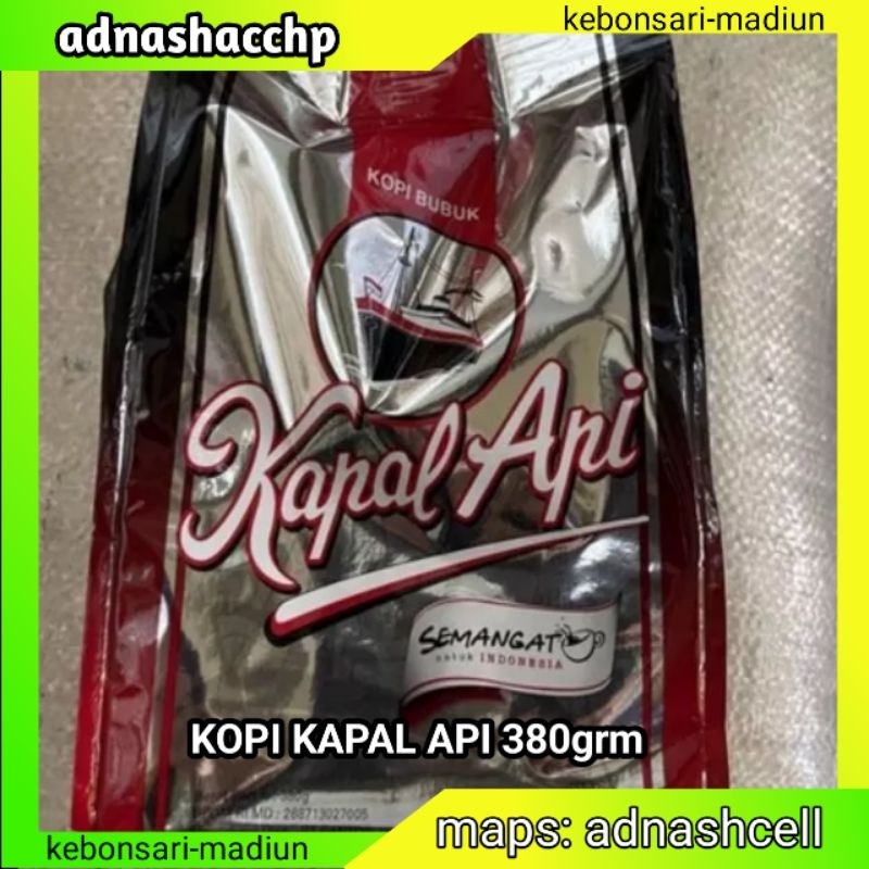 

kopi kapal api silver 380grm