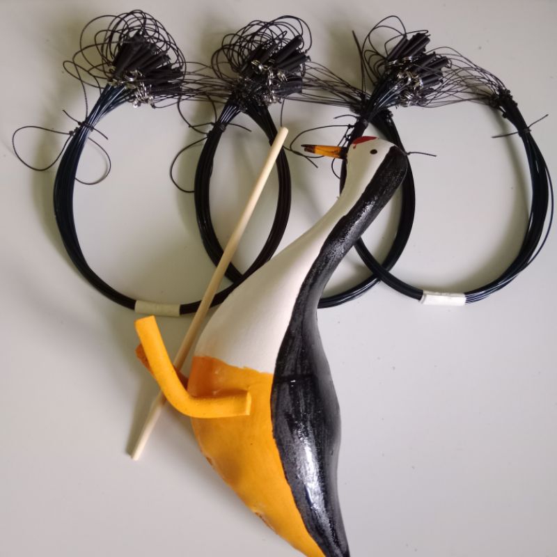 Satu Set Racik Gantung Ruak Ruak+Jontrot Ruak-Ruak Jebakan Burung Ruak Ruak