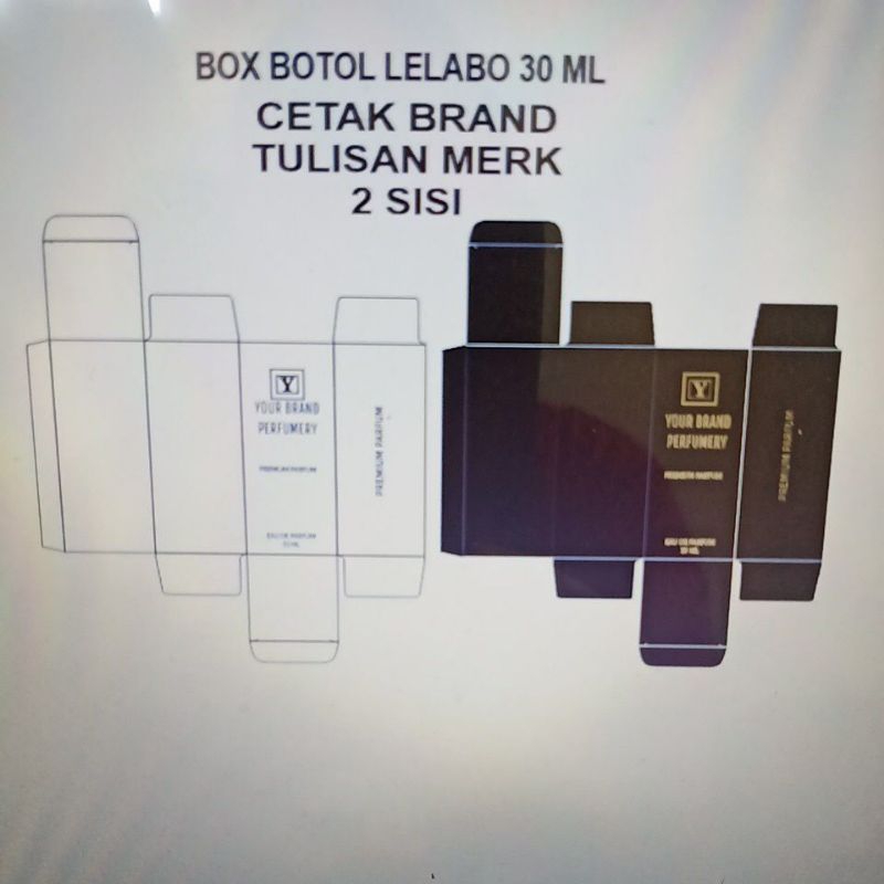 

Dus Parfum Botol lelabo 30 Ml cetak merk min.200 pcs