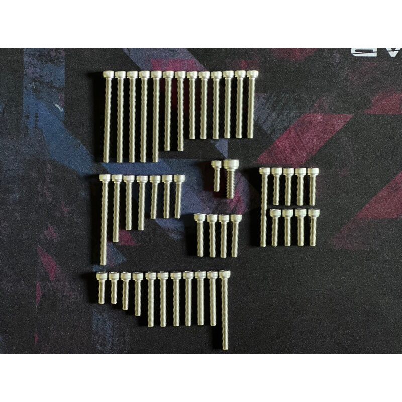 baut mesin rx king full L stainless