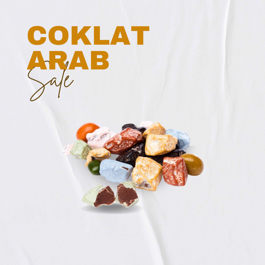 

Coklat Kerikil Arab 250gr Coklat Batu Coklat Arab Oleh-oleh Haji