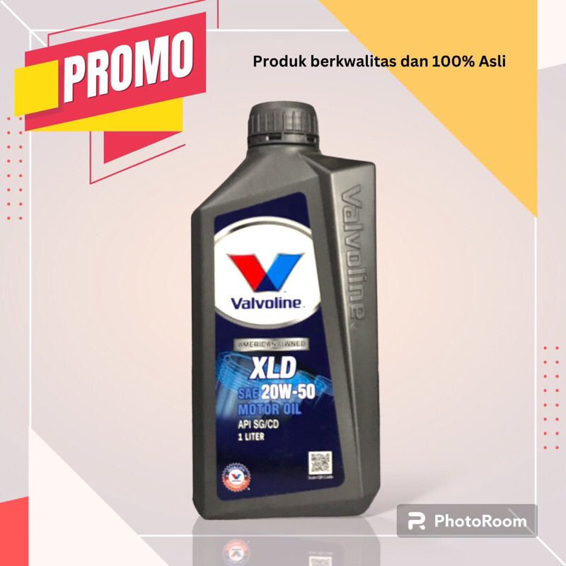 Valvoline XLD 20w-50 Oli mobil bensin/Diesel