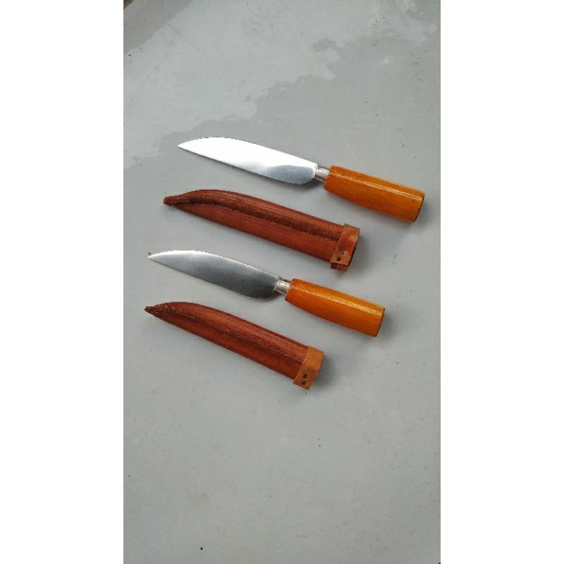 Pisau,baja asli,super tajam,anti karat