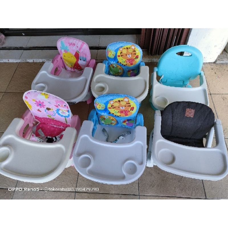 kursi makan bayi boosterseat highchair stroller kereta dorong babywalker pushwalker bouncer apolo ay