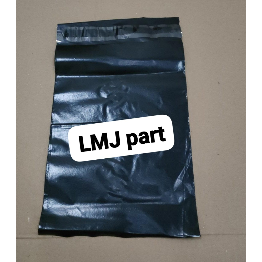 

BUNGKUS PLASTIK PACKING POLY POLYMAILER HITAM 15X25 SEMI GLOSSY