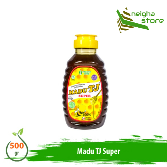 

Madu TJ Extra (Super) 500 gram Tresnojoyo Plus Royal Jelly dan Bee Pollen Baik Untuk Daya Tahan BPOM