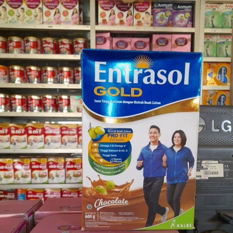 

Entrasol gold Coklat 600gr ,, Entrasol Gold Vanila 580gr