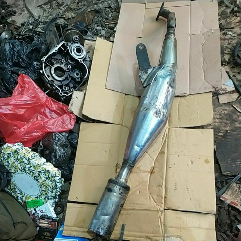 knalpot fiz r ORI lepasaan  bekas pasang Alfa