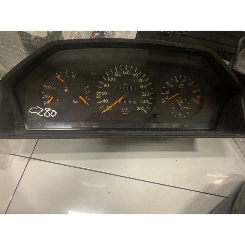 Spedometer W124 Mercedes benz speedometer second copotan