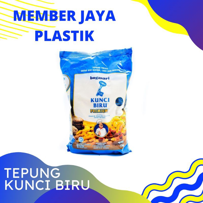 

tepung kunci biru