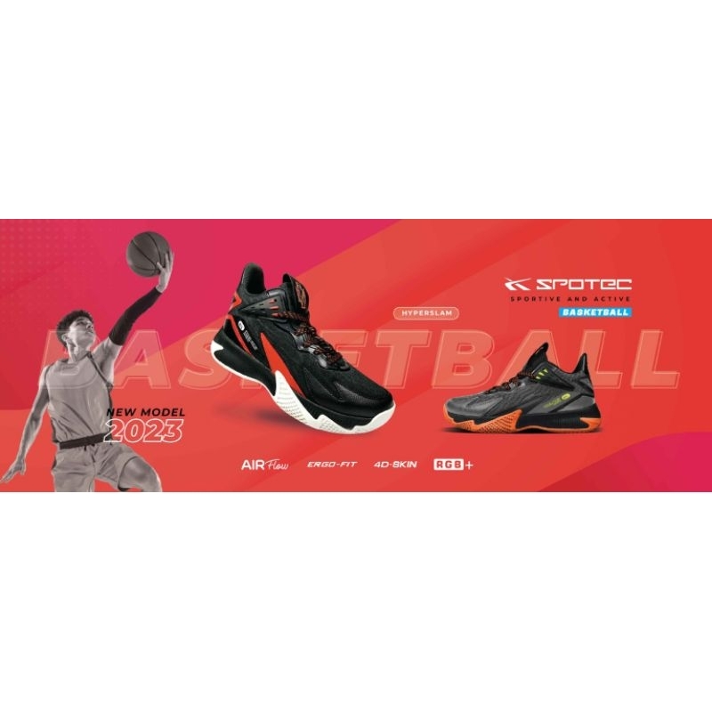 (SPOTEC ORIGINAL) Sepatu BASKET Spotec HYPERSLAM