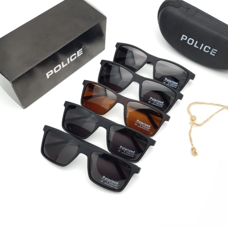 KACAMATA POLICE PRIA WANITA SIZE 57-14-133 POLARIZED LENS