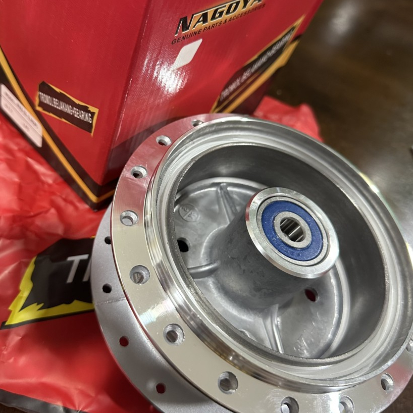 SILVER NAGOYA RXS TROMOL BELAKANG MOTOR RX100 ALFA V80 SIGMA JUPITER