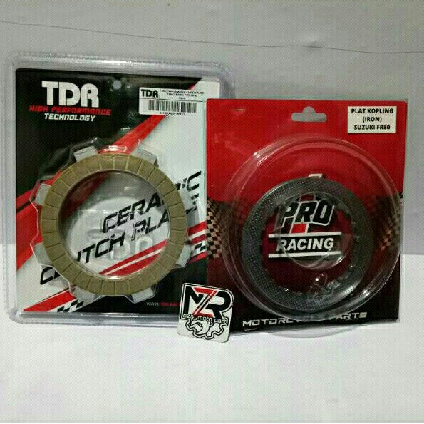 KAMPAS KOPLING RACING FR80 TDR//KAIN PLAT BESI/GESEK KOPLING SUZUKI FR 80//JUPITER Z//BURHAN VEGA R 