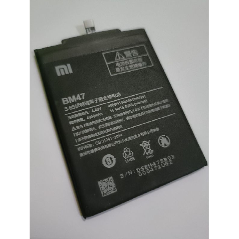 BATERAI XIAOMI REDMI 3 ORIGINAL COPOTAN