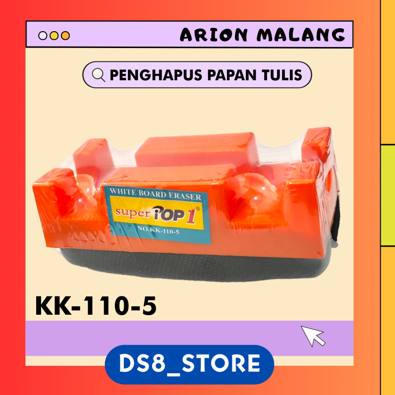 

PENGHAPUS PAPAN TULIS WHITEBOARD 110 POP1