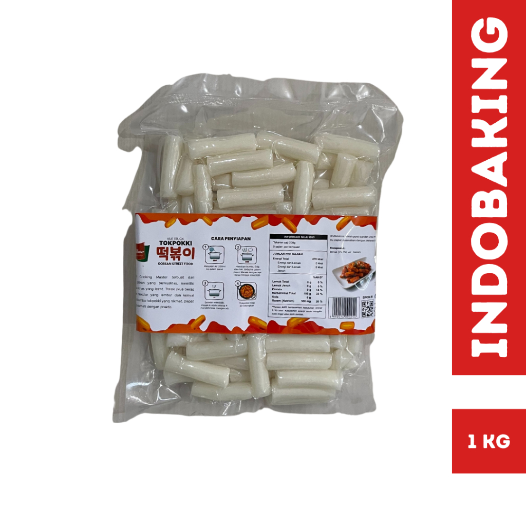 

Korzaln Oppa Tteok Tteokbokki Tokpokki Tokpoki Dry Kue Beras Korea Rice Cake 1Kg Halal