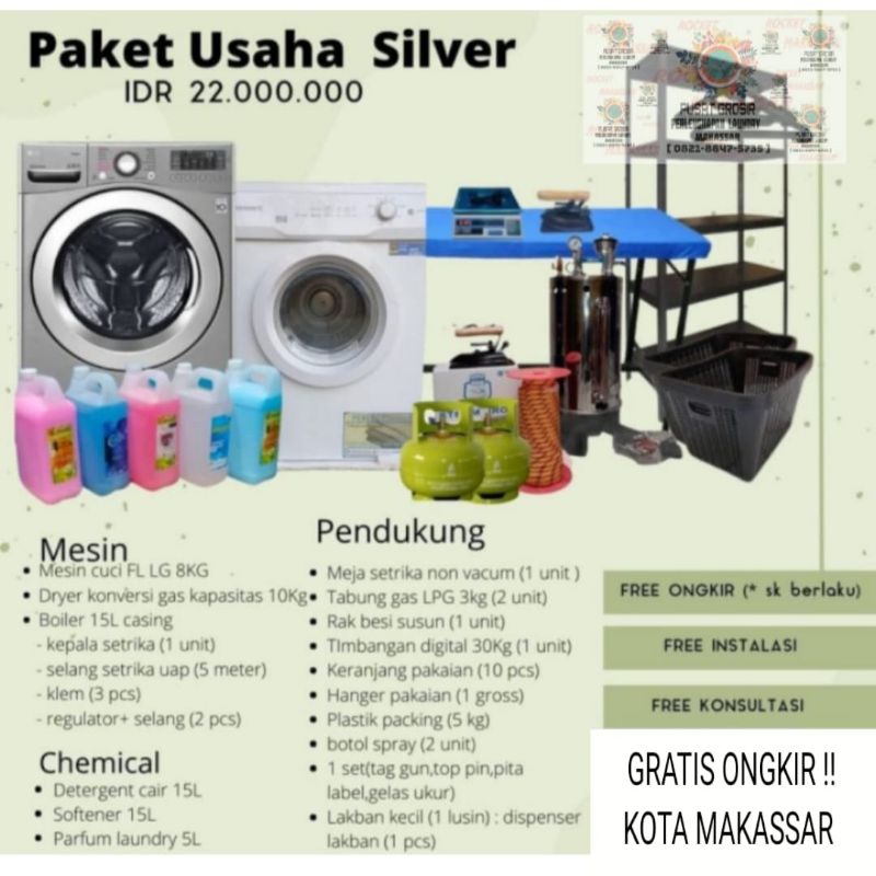 Paket Laundry Buka Usaha Laundry Kiloan