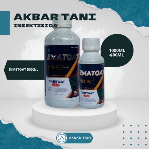 Insektisida EMATOAT 500EC 1000ML Dimetoat 500g/l