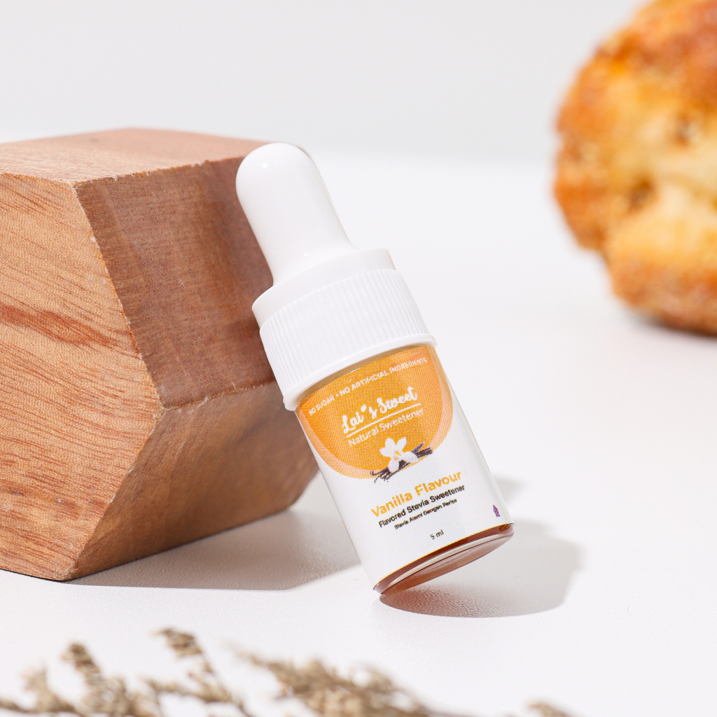 

Lai's Sweet Stevia Cair Rasa Vanilla 5 Ml BPOM + HALAL