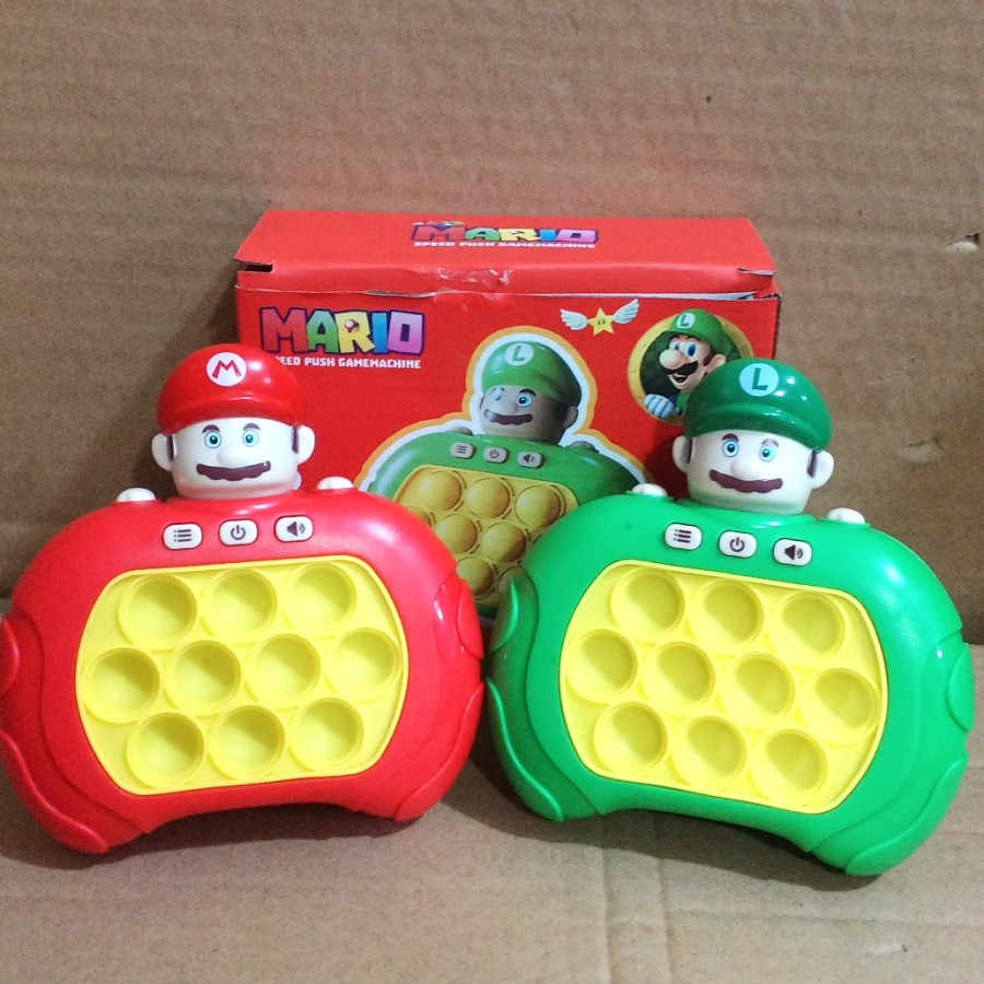 pop it console game sensory toy mainan pop it elektrik game pop it