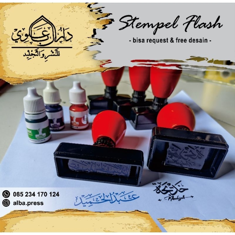 

stempel flash/otomatis