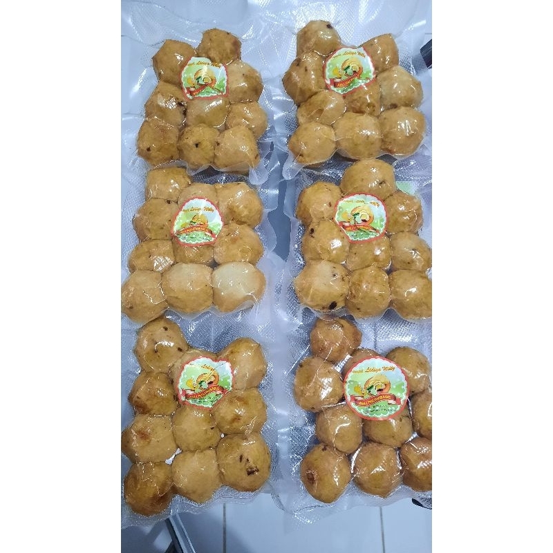 

pempek lidiyawilly/Palembang Asli/pempek adaan isi 10pcs +1botol cuko pedas 200gram