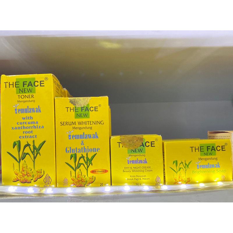 PAKET TEMULAWAK THE FACE ORIGINAL BPOM PAKET TEMULAWAK BPOM PAKET SKINCARE