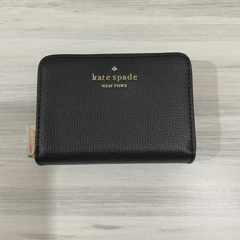 KATE SPADE - SM Zip Card Wallet Black