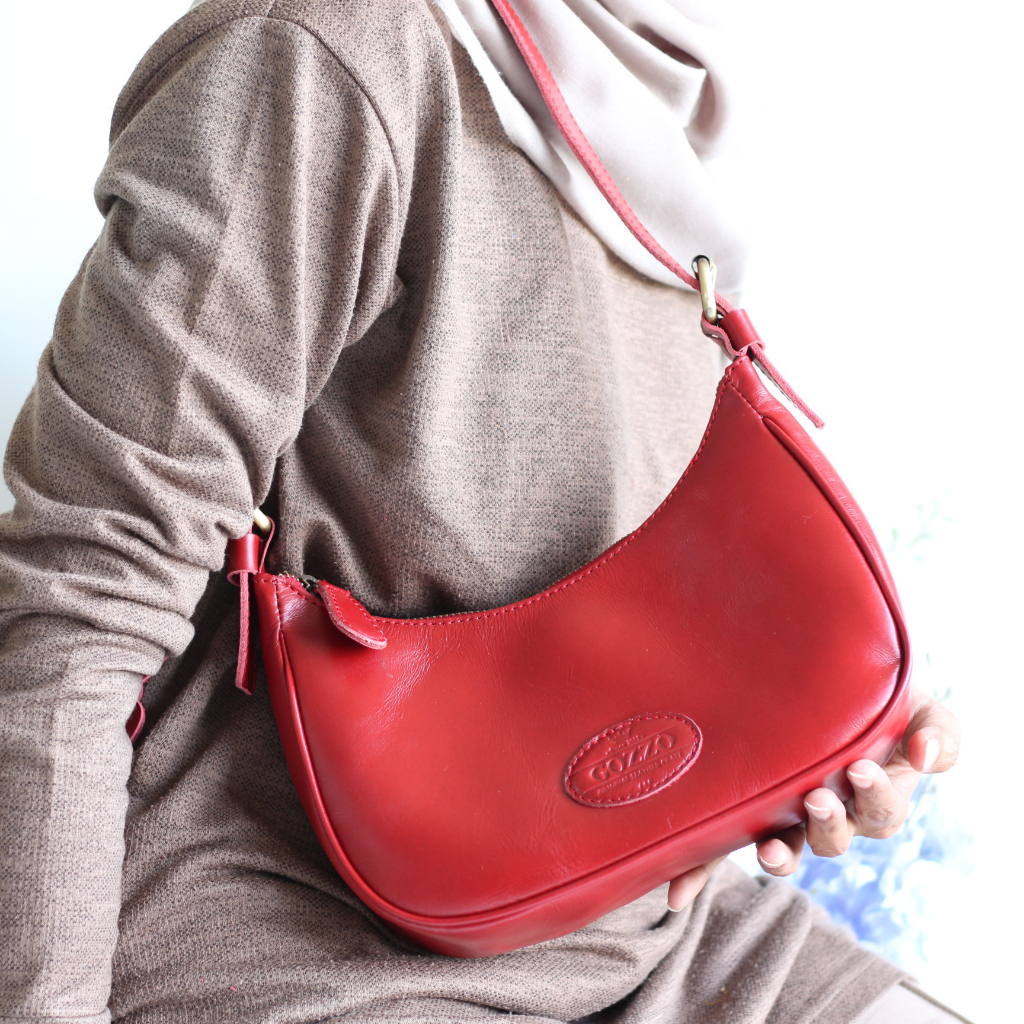 NEW TAS WANITA TAS SLEMPANG TAS BAHU KYLIE/FREE GRAFIR NAMA/GOZZO LEATHER