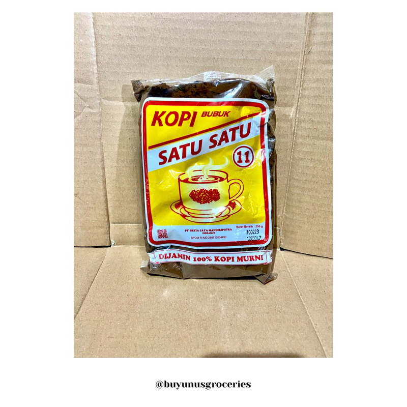 

SATUSATU - Bubuk Kopi 100% Murni 250g