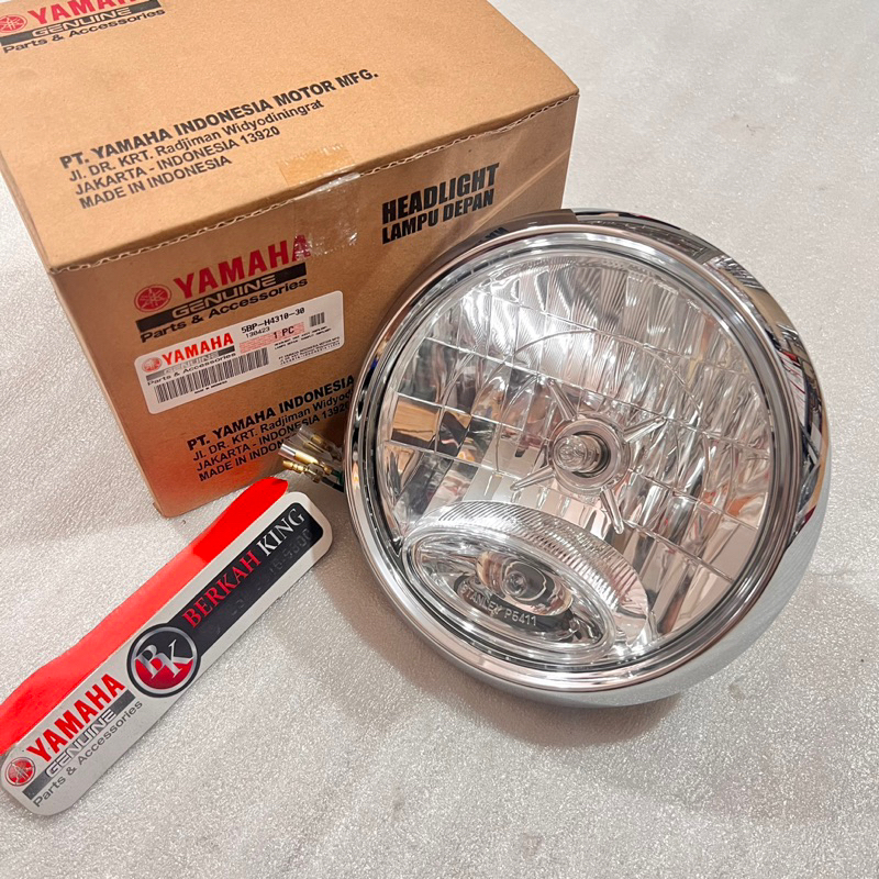 REFLEKTOR LAMPU DEPAN HEADLAMP RXKING NEW SCORPIO Z ORIGINAL