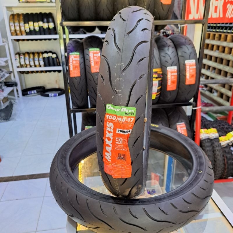 BAN MAXXIS GREEN DEVIL 100 / 80 -17