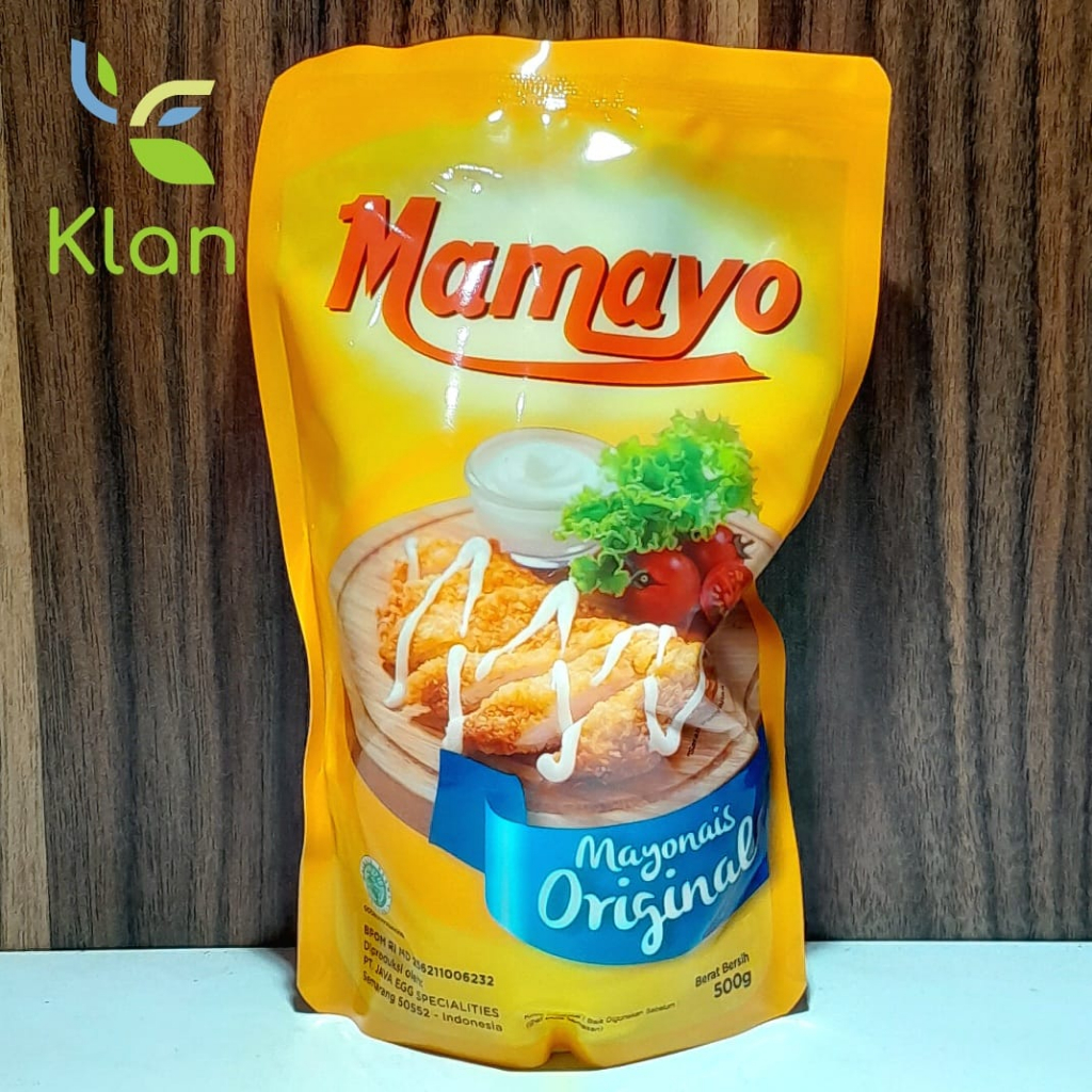 

MAMAYO SAUS MAYO RASA ORIGINAL / MAYONAIS/ MAYONES 500 GRAM