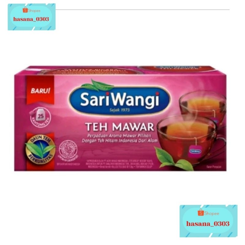 

Teh Sari Wangi Mawar isi 25